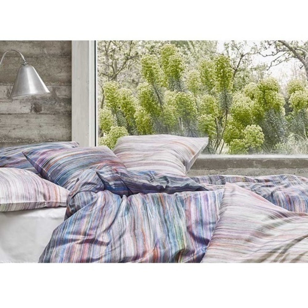 Multicolor Striped Duvet Cover - Modern Bed Linen